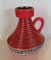 Fat Lava Ceramic Vase from Ilkra, 1960s, Image 3