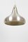 Mid-Century Drop Shaped Silver Color Pendant Lamp, 1960s 2