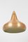 Mid-Century Drop Shaped Brass Pendant Lamp, 1960s 3