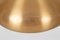 Mid-Century Drop Shaped Brass Pendant Lamp, 1960s 6