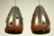 Vintage Copper and Glass Pendant Lamps by Nanny Still for Raak, 1960s, Set of 2 2
