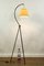 Vintage Brass Tripod Arc Floor Lamp, 1950s, Image 3