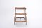 Carrello bar Mid-Century in pelle di capra laccata marrone e ottone di Aldo Tura, anni '70, Immagine 3
