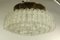 Lampada da soffitto Mid-Century ad incasso in vetro di Doria Leuchten, Immagine 6