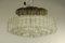 Mid-Century Glass Tube Flush Mount Ceiling Lamp from Doria Leuchten 5