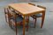 Ausziehbarer dänischer Mid-Century Esstisch mit Unterbauten aus Teak, 1960er 16