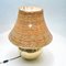 Large Brass and Rattan Table Lamp, 1970s 8