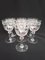 Antique Crystal Model Frieze Wine Glasses from Baccarat, 1910s, Set of 7, Immagine 4