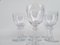 Antique Crystal Model Frieze Wine Glasses from Baccarat, 1910s, Set of 7 6