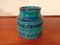 Rimini Blue Ceramic Vases & Bowl by Aldo Londi for Bitossi, Set of 3, 1960s 19