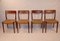 Scandinavian Dining Chairs by Svegards Markaryd, 1960s, Set of 4 14