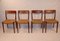 Scandinavian Dining Chairs by Svegards Markaryd, 1960s, Set of 4, Image 14