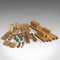 Antique Edwardian German Pine Toy Building Blocks Set from Froebel, 1910s 3