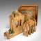 Antique Edwardian German Pine Toy Building Blocks Set from Froebel, 1910s 6