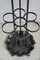 Large Antique Wrought Iron Coat Stand 6