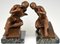 Art Deco Sculptural Bookends by Georges Van De Voorde for Brig France, 1920s, Set of 2, Image 7