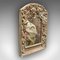 Vintage Plaster Hall o Overmantle Wall Mirror, Francia, anni '50, Immagine 2