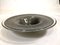 Handmade Gray Crystal Glass Bowl from WMF, 1970s, Image 1