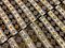 Tappeto Kilim vintage beige, marrone e nero, Turchia, anni '60, Immagine 6