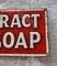 Antique Borax Extract of Soap Advertising Sign 3