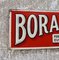 Antiker Borax Extrakt aus Seifen Werbeschild 4