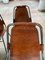 Mid-Century Les Arcs Chairs by Charlotte Perriand, 1960s, Set of 4, Imagen 6