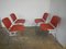 Italian Desk Chairs by Giancarlo Piretti for Castelli / Anonima Castelli, 1960s, Set of 4 2