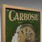Antique Victorian English Carbosil Soap Advertisement Poster, 1900s 5