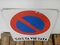 Italian Iron Traffic Sign, 1960s, Image 3