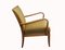 Senfgelber Sessel von knoll Antimott, 1950er 7