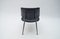Mid-Century Leather and Metal Side Chair, 1950s 8