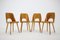 Beech Dining Chairs by Oswald Haerdtl for Ton/Thonet, Czechoslovakia, 1960s, Set of 4, Immagine 5