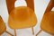 Beech Dining Chairs by Oswald Haerdtl for Ton/Thonet, Czechoslovakia, 1960s, Set of 4 7