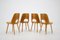Beech Dining Chairs by Oswald Haerdtl for Ton/Thonet, Czechoslovakia, 1960s, Set of 4, Image 2