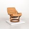 Beige Leather Armchair with Relax Function from Himolla 2