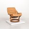 Fauteuil en Cuir Beige avec Fonction Relax de Himolla 2