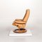 Fauteuil en Cuir Beige avec Fonction Relax de Himolla 11