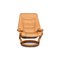 Beige Leather Armchair with Relax Function from Himolla, Image 1