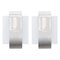 Chrome Wall Lights, 1970s, Set of 2, Image 1