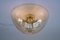 Lampada da soffitto vintage in vetro di WILA, anni '70, Immagine 5
