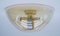 Vintage Glass Ceiling Lamp from WILA, 1970s 2