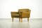 Leather Lounge Chair by Illum Wikkelsø for Holger Christiansen, 1960s 1