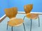 Danish Plywood Dining Chairs, 1960s, Set of 2 5