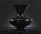 Amphora Master in Glass with White Interior and Exterior in Black from VGnewtrend, Image 1