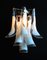 Weiße Italienische Vintage Murano Glas Lattimo Wandlampen, 1980er, 2er Set 3