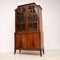 Antique Mahogany Glazed Bookcase, 1920s 3