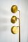 Lampada da terra vintage a tre braccia in ottone di Goffredo Reggiani per Reggiani, Italia, anni '70, Immagine 10