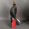 French Ceramic Table Lamp from Vallauris, 1950s, Image 2