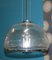 Vintage Chrome and Glass Dome Ceiling Lamp from Hustadt Leuchten, 1970s, Image 8
