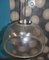 Vintage Chrome and Glass Dome Ceiling Lamp from Hustadt Leuchten, 1970s, Image 2